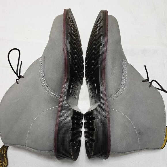 DOC DR. MARTENS OVERSTONE Boots Gray Ankle Chukka Unisex US Men 9 Women 10 main image 10